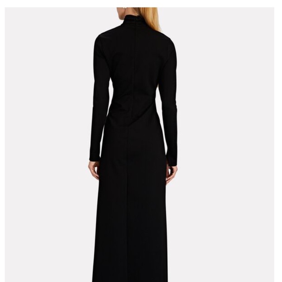 NWT NONchalant Label Declan Turtleneck Midi Dress In Black Size Large. - Picture 9 of 9